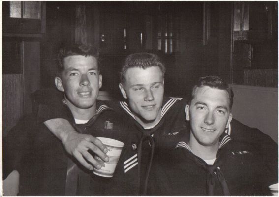 JerryKuznik002and2shipmates1954.jpg